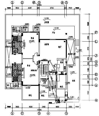 别墅电气施工图纸 - 2