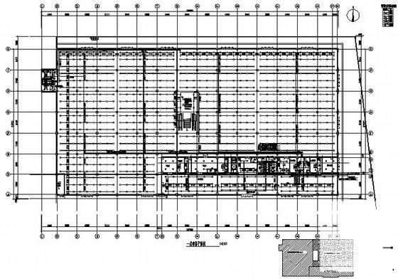 6726平米12层博览中心给排水施工图纸 - 1