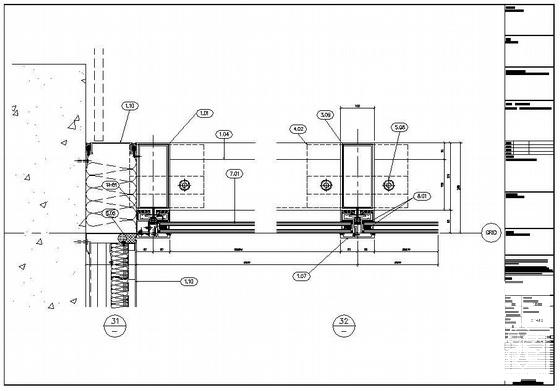 幕墙施工图 - 3