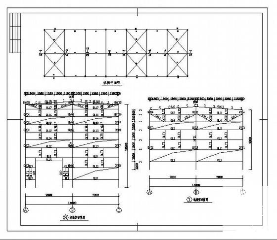 钢结构厂房施工图纸 - 1