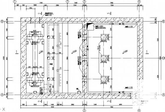 沉井结构施工图 - 1