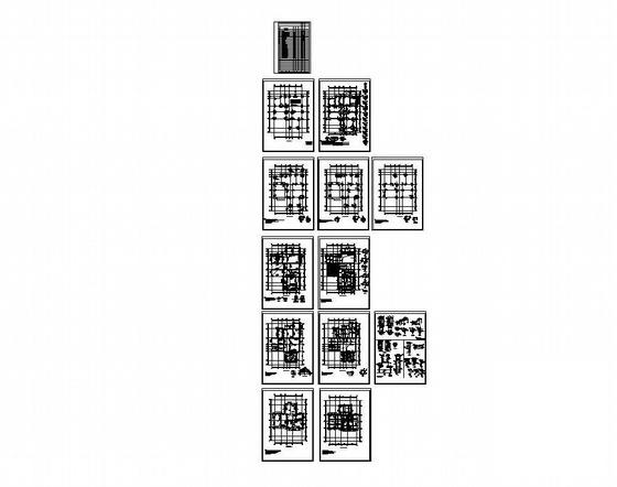 异型柱框架结构详图 - 4