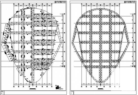 钢管桁架结构施工图 - 3