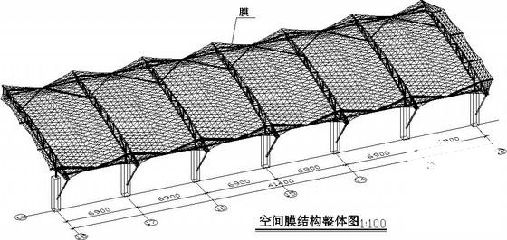 空间膜结构施工 - 1