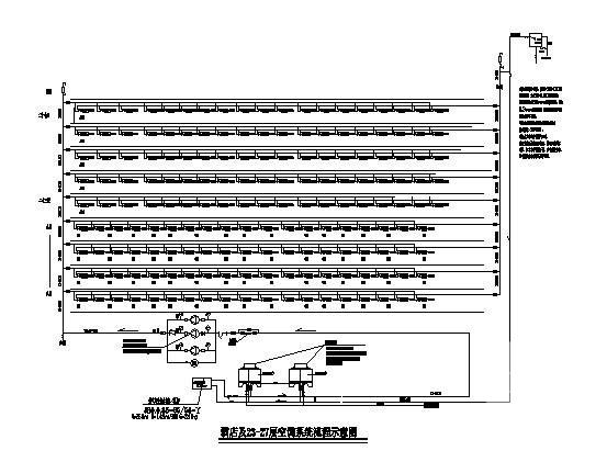 63355平米23层财富中心空调施工设计图纸 - 1