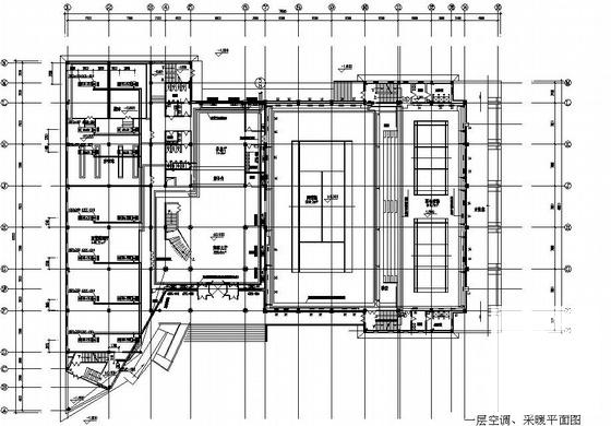 办公楼采暖施工图 - 1