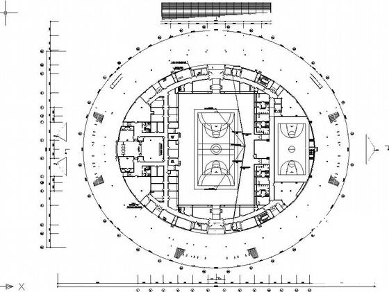 体育馆设计图纸 - 1