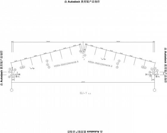 钢结构采光顶图纸 - 2