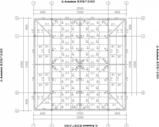 钢结构采光顶图纸 - 4