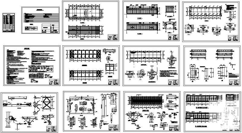 轻钢结构设计图纸 - 1