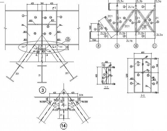 钢结构连廊图纸 - 4