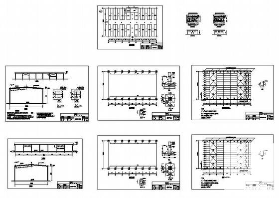 钢结构大棚设计图纸 - 1