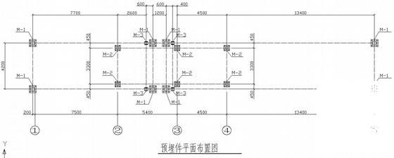 钢结构大门施工图 - 2