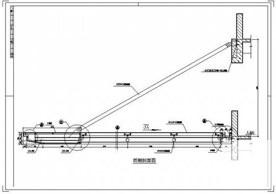 玻璃雨篷施工图 - 3