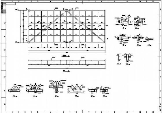广告牌钢结构施工图 - 1