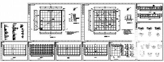 矩形水池施工图 - 1