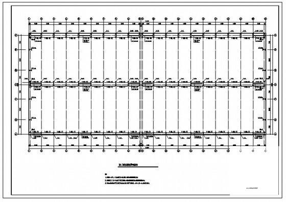 排架结构厂房施工图 - 1