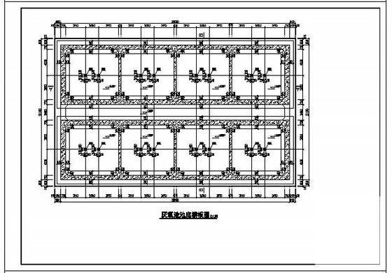 筏形基础施工图 - 1