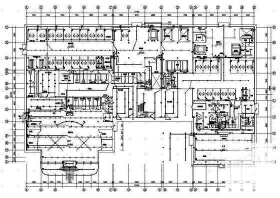 4层汽车4S店电气施工图纸（地下1层） - 1