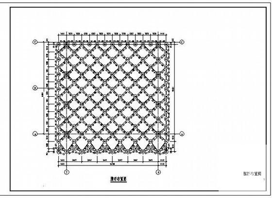 钢结构网架施工图 - 4