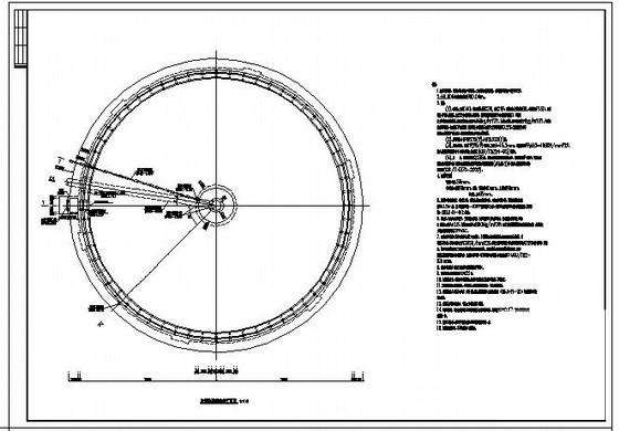 圆形水池结构施工图 - 1