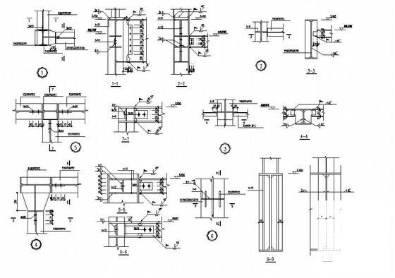 钢结构建筑施工图纸 - 4