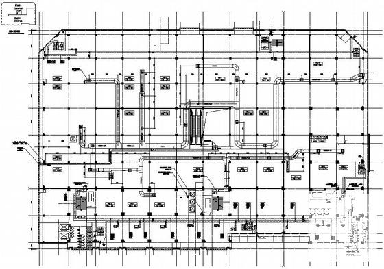 73657平米地上19层数码港空调通风施工图纸 - 2