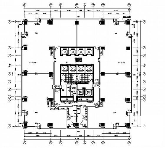 高层写字楼施工图 - 2