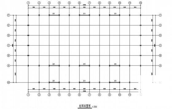 单层厂房结构施工图 - 2