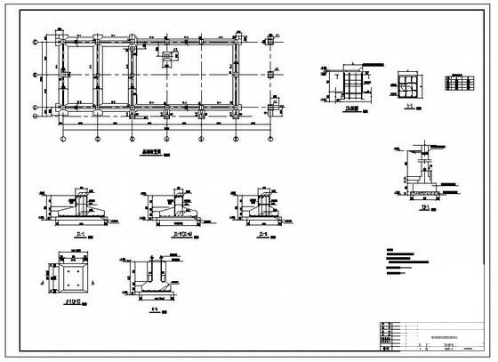 钢结构基础大样图 - 2