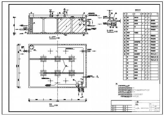 矩形蓄水池施工图 - 3
