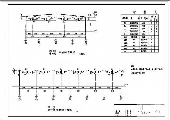 钢结构厂房设计图纸 - 3
