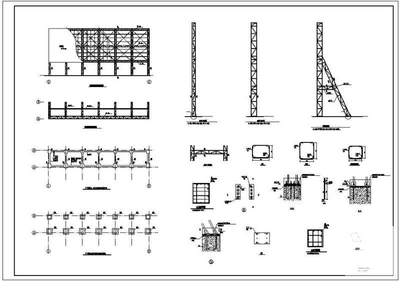 广告牌结构图纸 - 4
