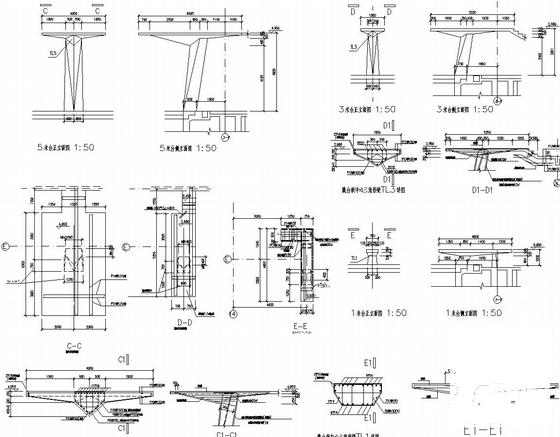 钢结构混凝土施工图 - 5