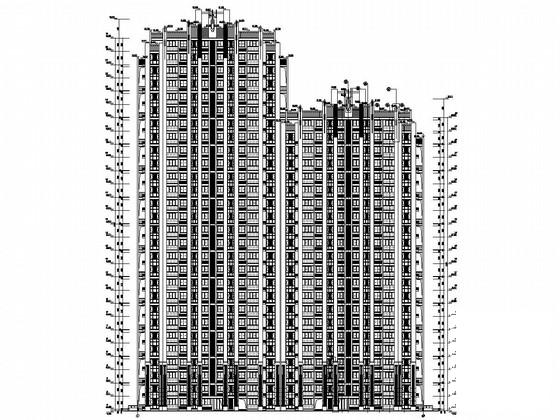 高层住宅建筑图纸 - 1