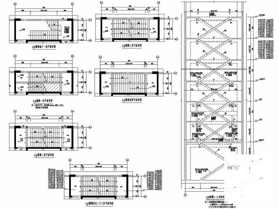 两栋26层剪力墙结构住宅楼地上部分结构施工图纸 - 5