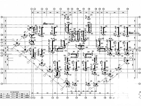 32层剪力墙结构住宅楼结构施工大样图平面图 - 3