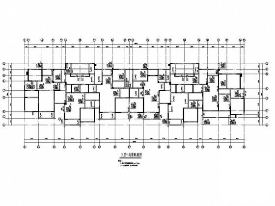 地上21层剪力墙结构住宅楼结构施工图纸 - 3