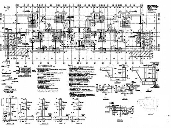 15层剪力墙结构住宅楼结构施工图平面布置图 - 2