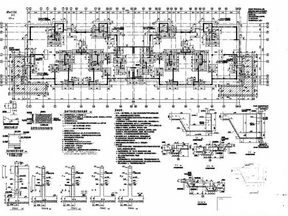 15层剪力墙结构住宅楼结构施工图平面布置图 - 2