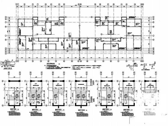 15层剪力墙结构住宅楼结构施工图平面布置图 - 5