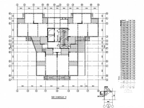 [33层剪力墙结构住宅楼结构施工图纸 - 3