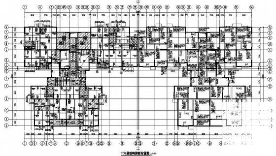 16层剪力墙结构住宅楼结构施工大样图 - 2