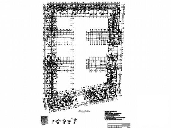 地上18层框架剪力墙结构住宅楼结构施工图纸 - 3