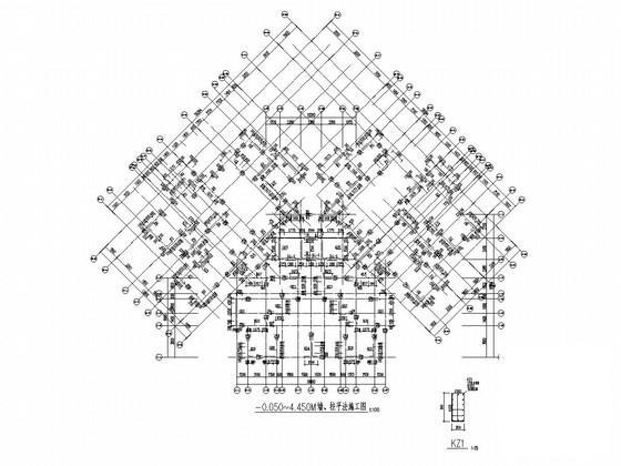 地上23层剪力墙结构住宅楼结构施工大样图 - 1