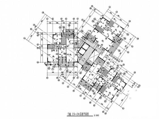 26层剪力墙结构住宅楼结构施工大样图墙柱大样说明 - 1