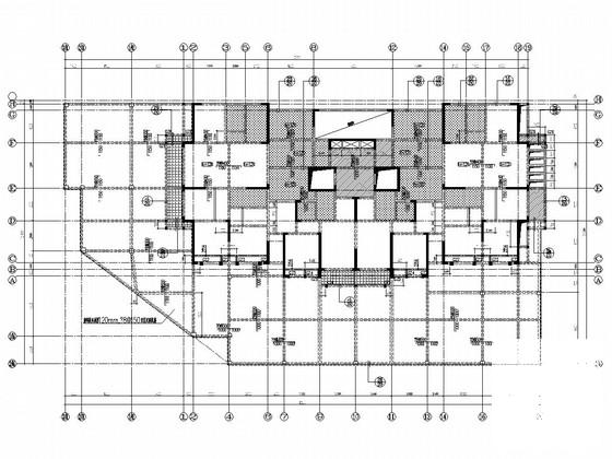 地上25层剪力墙结构住宅楼结构施工大样图 - 3