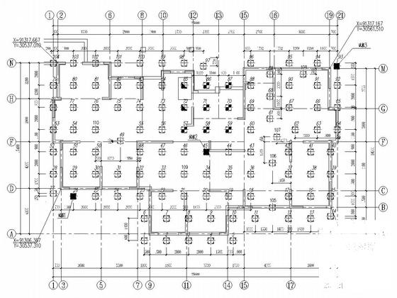 住宅施工平面布置图 - 1