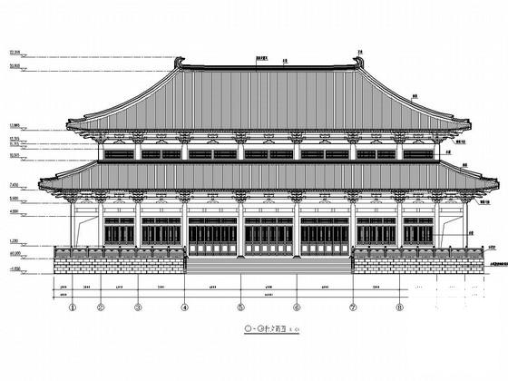 大雄宝殿建筑结构 - 1