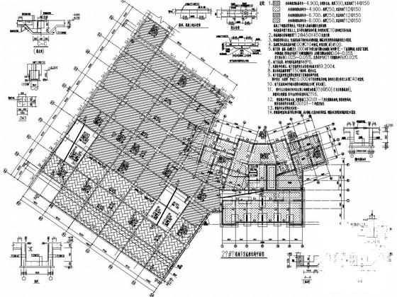 住宅楼施工平面图 - 2